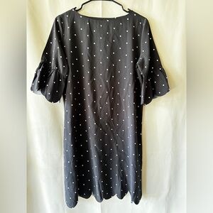 Tickled Teal Puff Sleeve Dress